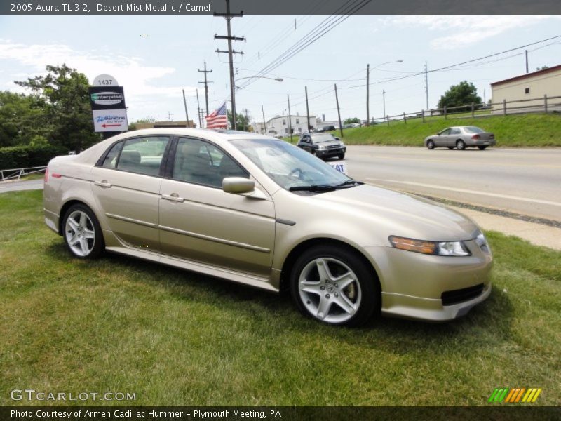 Desert Mist Metallic / Camel 2005 Acura TL 3.2