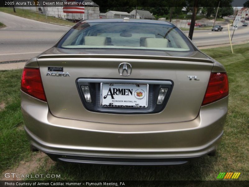 Desert Mist Metallic / Camel 2005 Acura TL 3.2