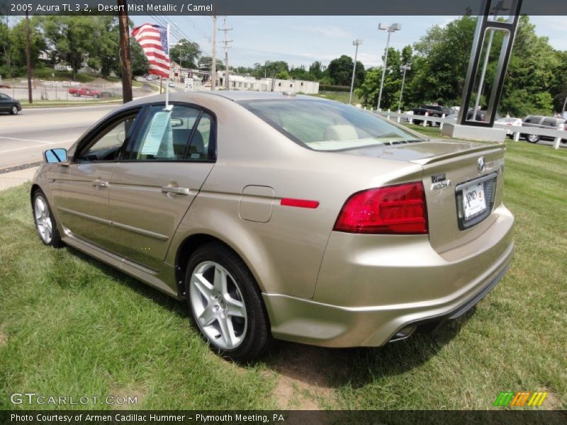 Desert Mist Metallic / Camel 2005 Acura TL 3.2