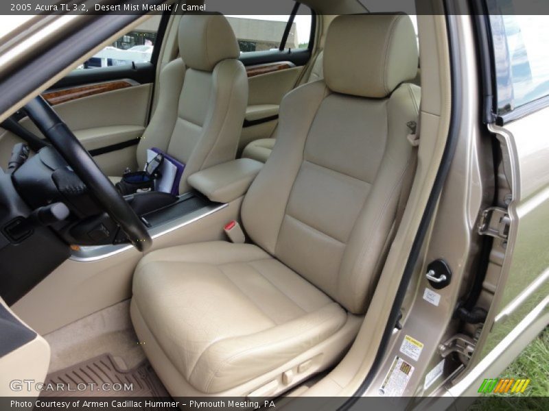 Desert Mist Metallic / Camel 2005 Acura TL 3.2