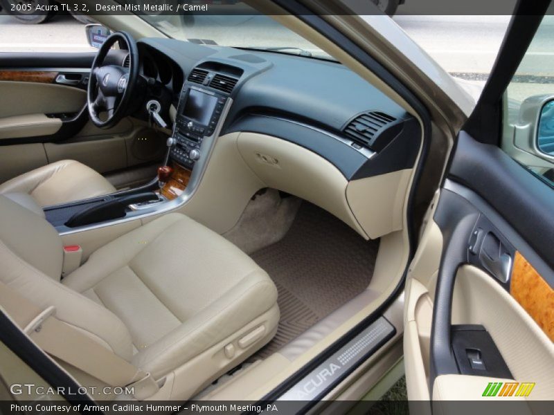 Desert Mist Metallic / Camel 2005 Acura TL 3.2