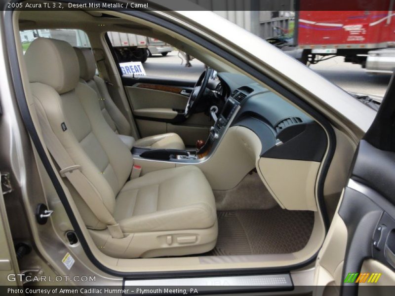 Desert Mist Metallic / Camel 2005 Acura TL 3.2