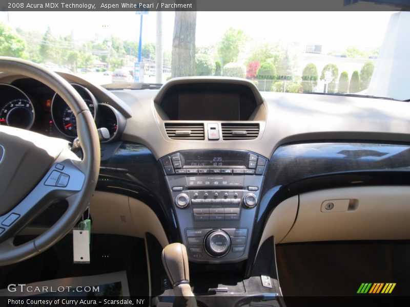 Aspen White Pearl / Parchment 2008 Acura MDX Technology