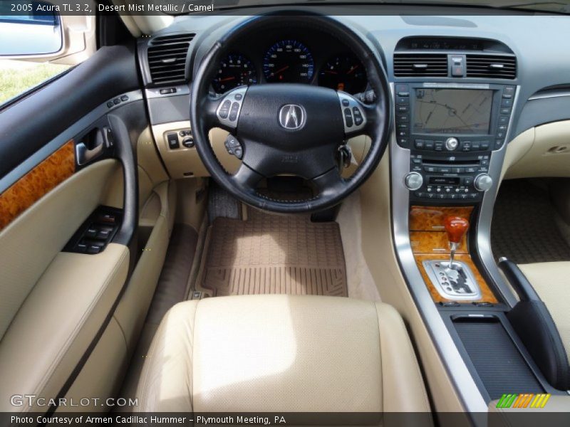 Desert Mist Metallic / Camel 2005 Acura TL 3.2