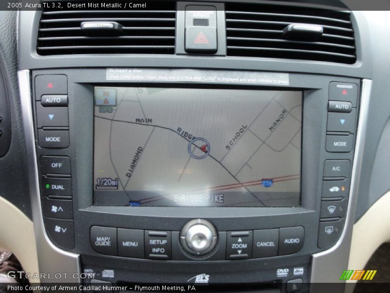 Desert Mist Metallic / Camel 2005 Acura TL 3.2