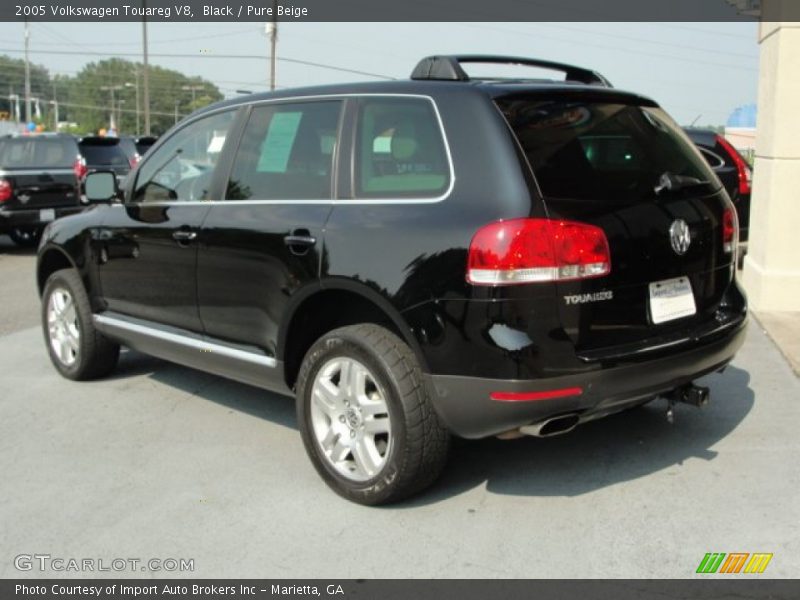Black / Pure Beige 2005 Volkswagen Touareg V8