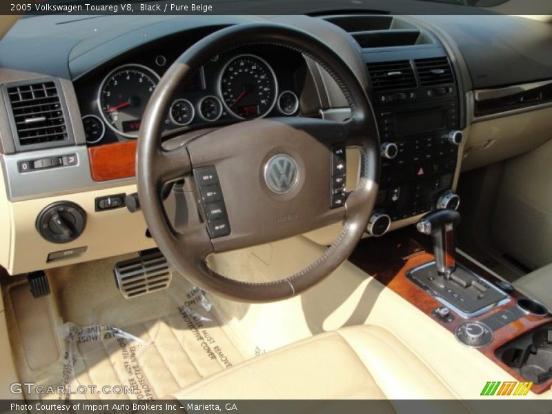  2005 Touareg V8 Pure Beige Interior