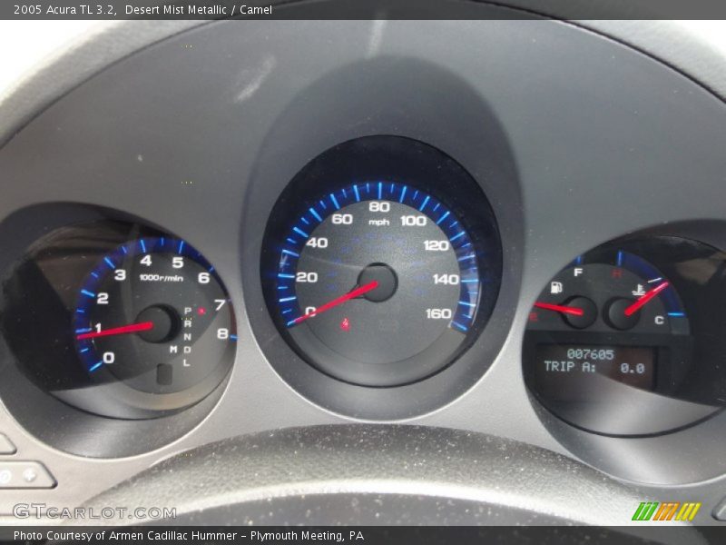 Desert Mist Metallic / Camel 2005 Acura TL 3.2