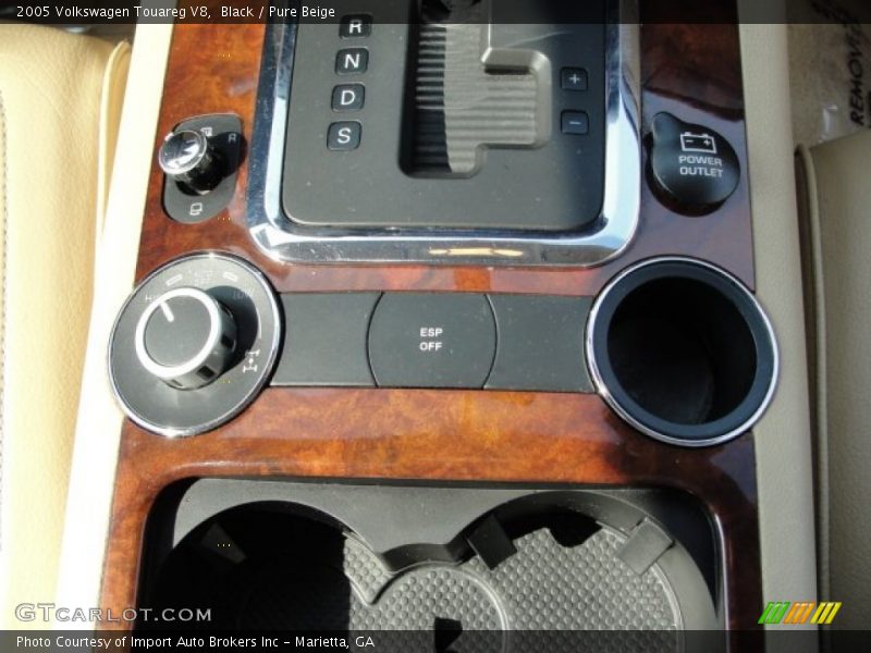 Controls of 2005 Touareg V8