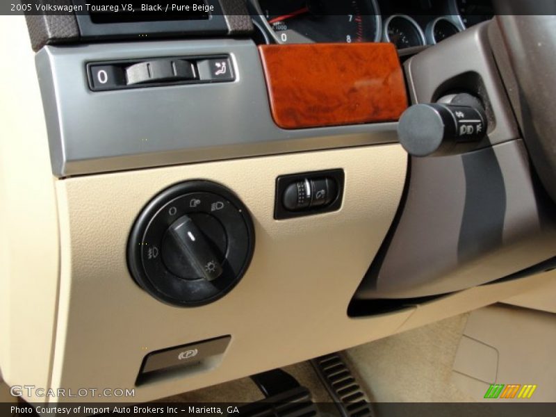 Controls of 2005 Touareg V8