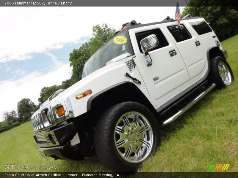  2006 H2 SUV White