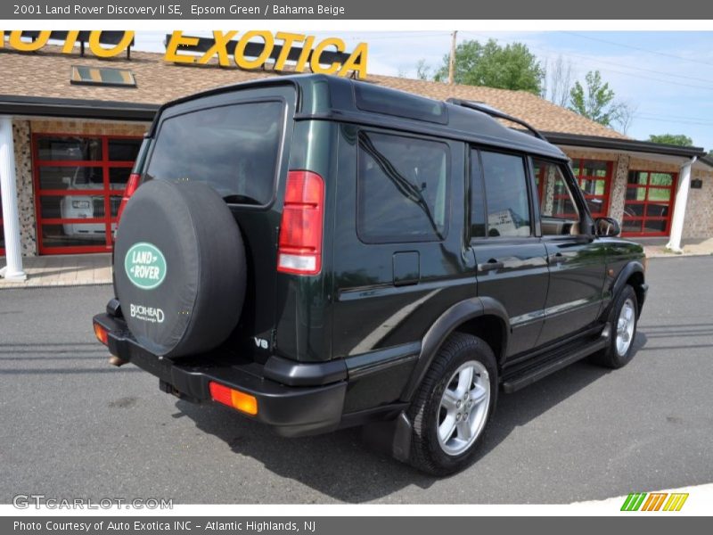 Epsom Green / Bahama Beige 2001 Land Rover Discovery II SE