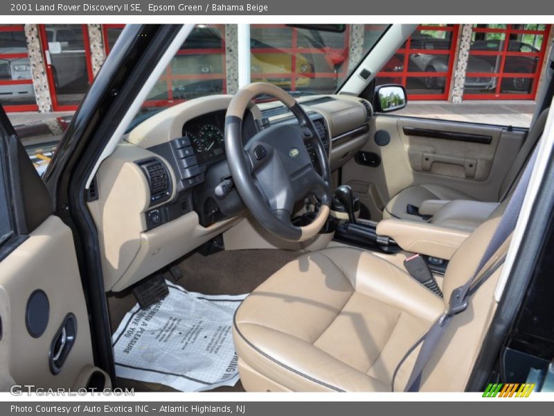  2001 Discovery II SE Bahama Beige Interior