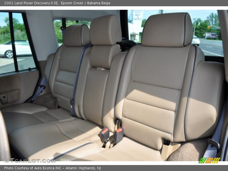  2001 Discovery II SE Bahama Beige Interior