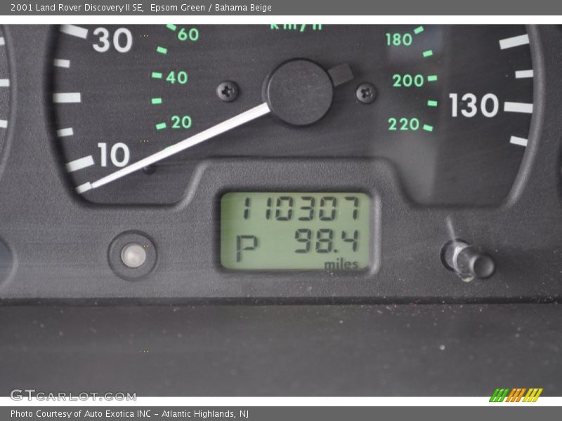 Epsom Green / Bahama Beige 2001 Land Rover Discovery II SE