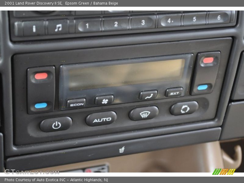 Controls of 2001 Discovery II SE