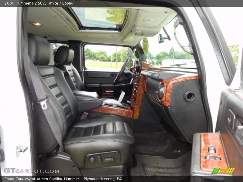 White / Ebony 2006 Hummer H2 SUV