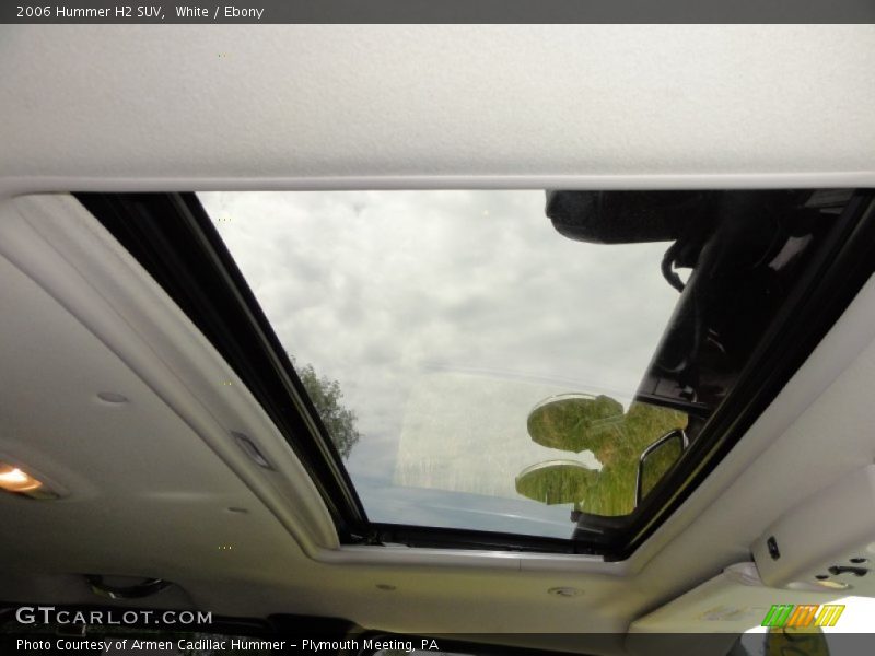 Sunroof of 2006 H2 SUV