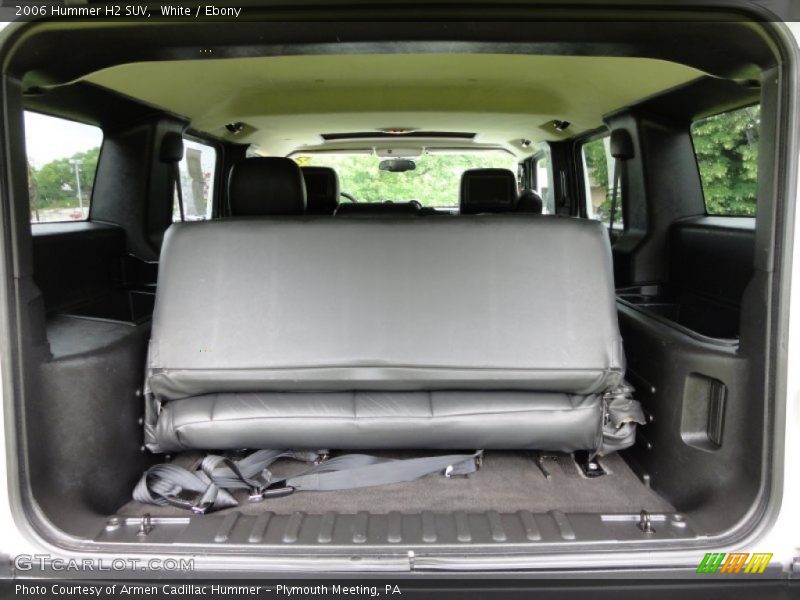 White / Ebony 2006 Hummer H2 SUV