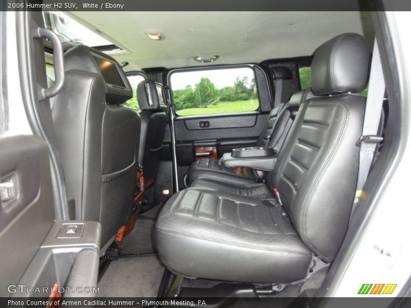 White / Ebony 2006 Hummer H2 SUV
