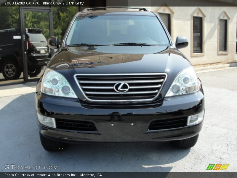 Black Onyx / Dark Gray 2008 Lexus GX 470
