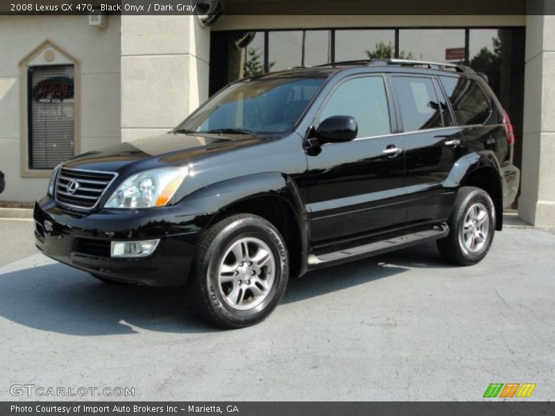 Black Onyx / Dark Gray 2008 Lexus GX 470