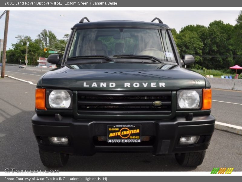 Epsom Green / Bahama Beige 2001 Land Rover Discovery II SE