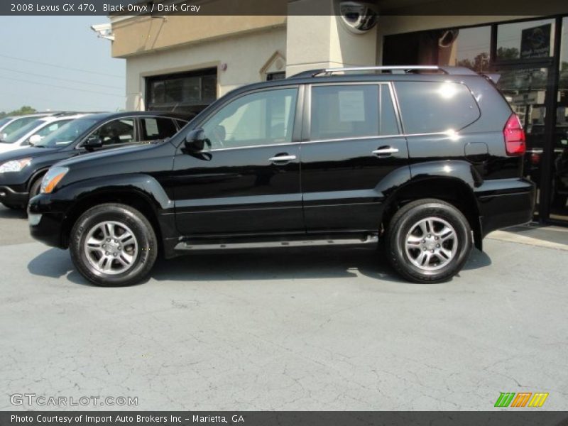 Black Onyx / Dark Gray 2008 Lexus GX 470