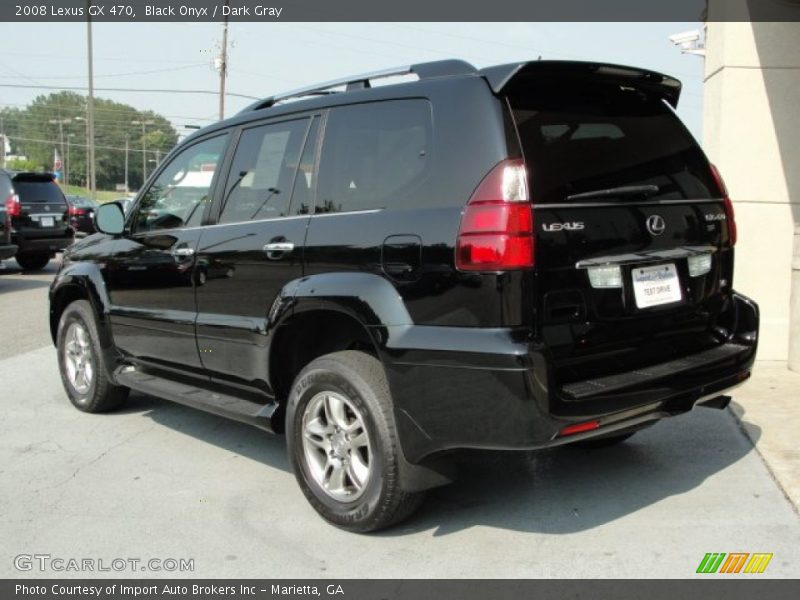 Black Onyx / Dark Gray 2008 Lexus GX 470