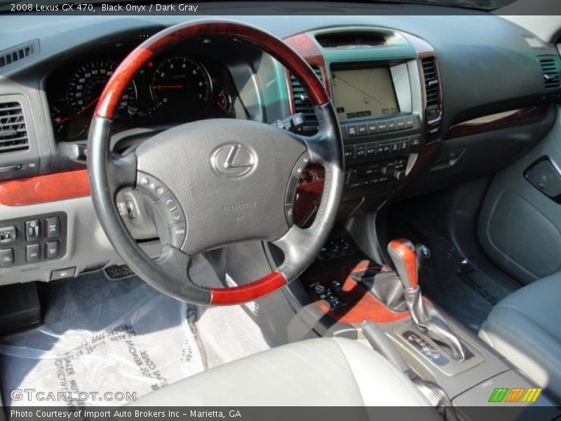 Black Onyx / Dark Gray 2008 Lexus GX 470
