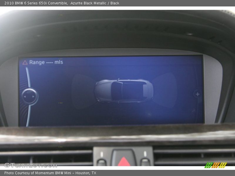 Azurite Black Metallic / Black 2010 BMW 6 Series 650i Convertible