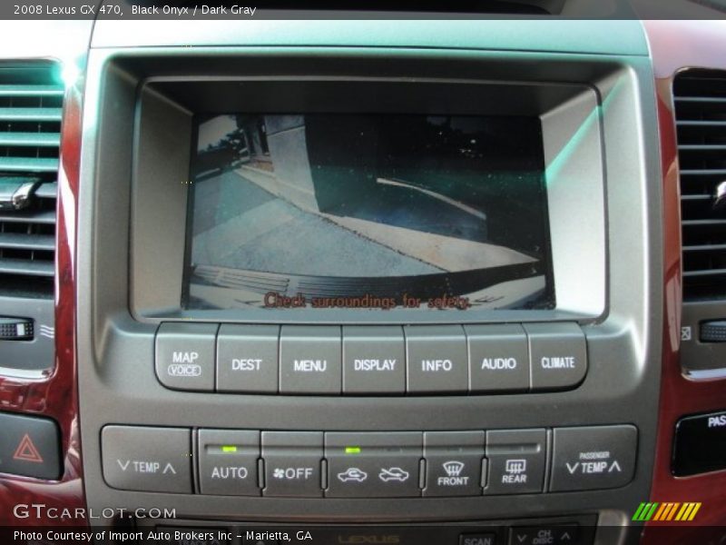 Black Onyx / Dark Gray 2008 Lexus GX 470