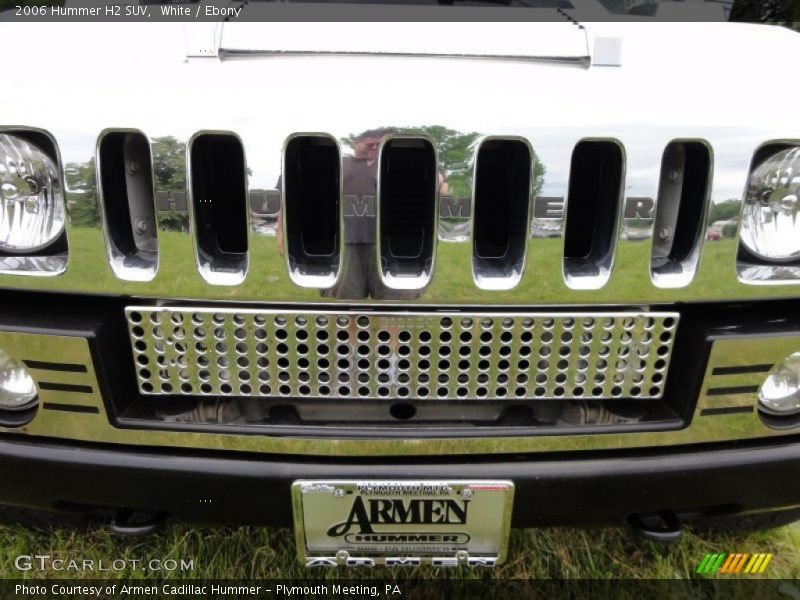 White / Ebony 2006 Hummer H2 SUV