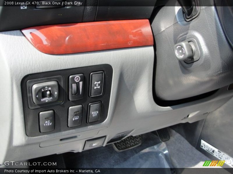 Black Onyx / Dark Gray 2008 Lexus GX 470