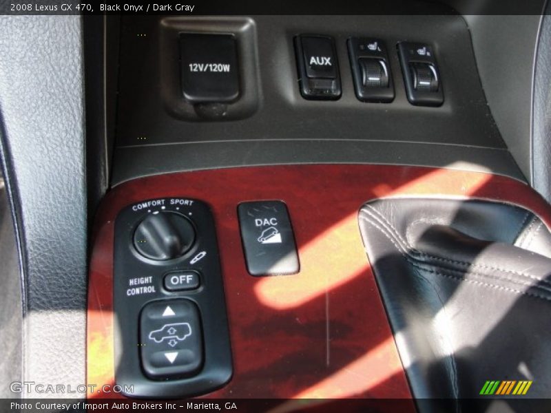 Black Onyx / Dark Gray 2008 Lexus GX 470