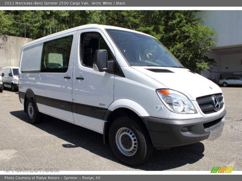 Arctic White / Black 2011 Mercedes-Benz Sprinter 2500 Cargo Van