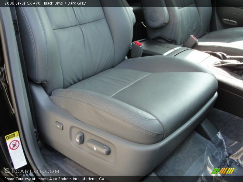 Black Onyx / Dark Gray 2008 Lexus GX 470