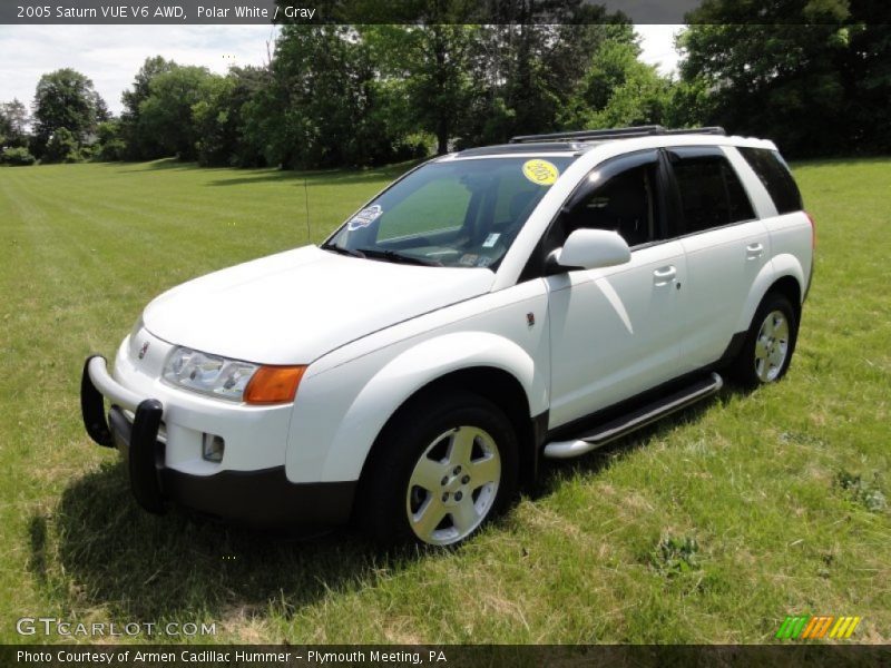 Polar White / Gray 2005 Saturn VUE V6 AWD