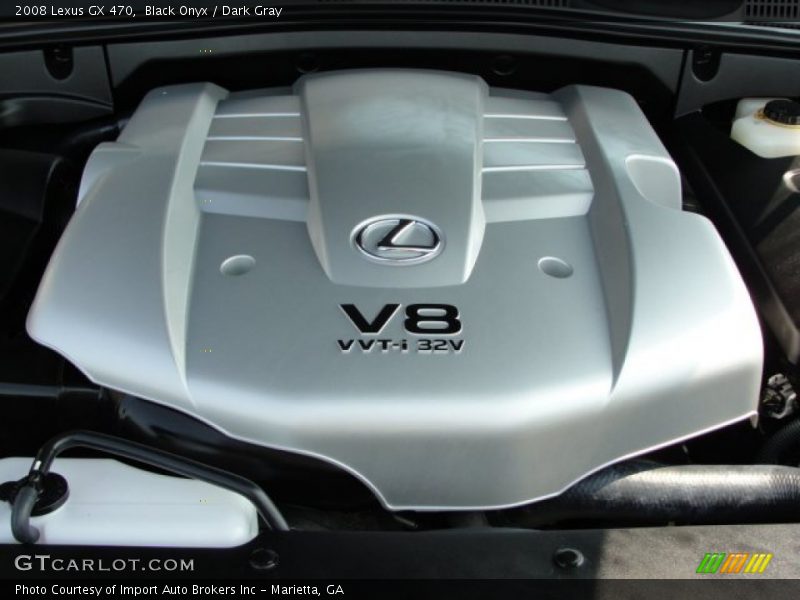 Black Onyx / Dark Gray 2008 Lexus GX 470
