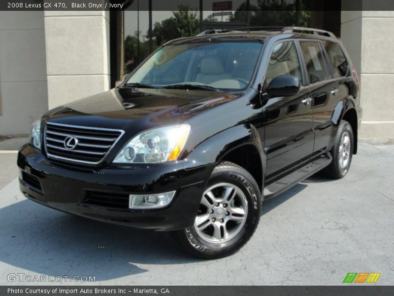 Black Onyx / Ivory 2008 Lexus GX 470