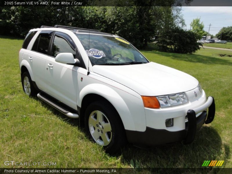 Polar White / Gray 2005 Saturn VUE V6 AWD