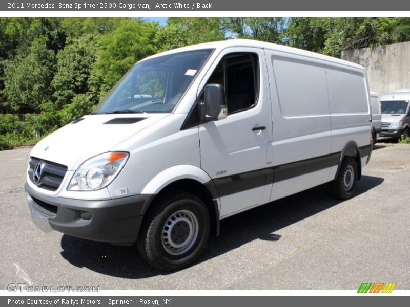 Front 3/4 View of 2011 Sprinter 2500 Cargo Van