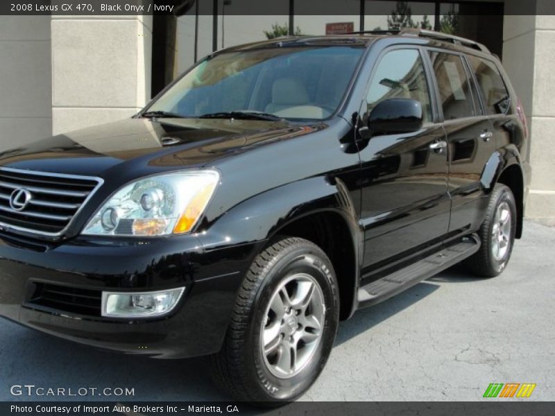 Black Onyx / Ivory 2008 Lexus GX 470