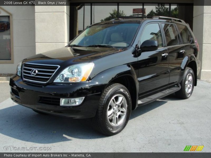 Black Onyx / Ivory 2008 Lexus GX 470