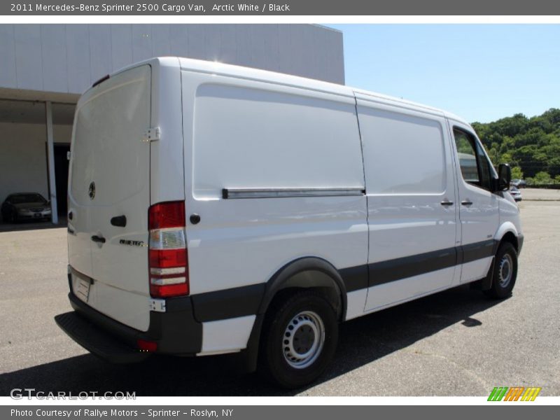 Arctic White / Black 2011 Mercedes-Benz Sprinter 2500 Cargo Van