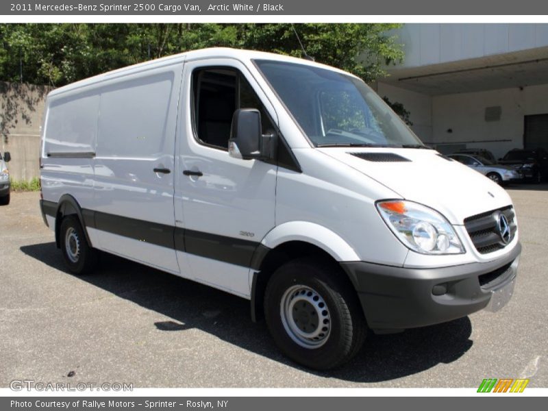 Arctic White / Black 2011 Mercedes-Benz Sprinter 2500 Cargo Van