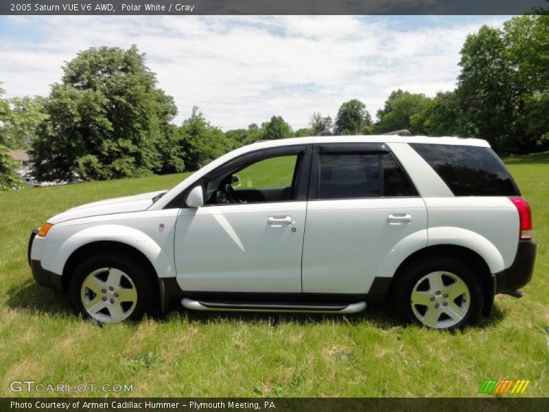 Polar White / Gray 2005 Saturn VUE V6 AWD