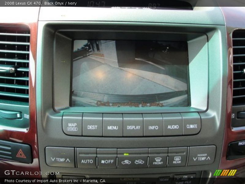 Black Onyx / Ivory 2008 Lexus GX 470