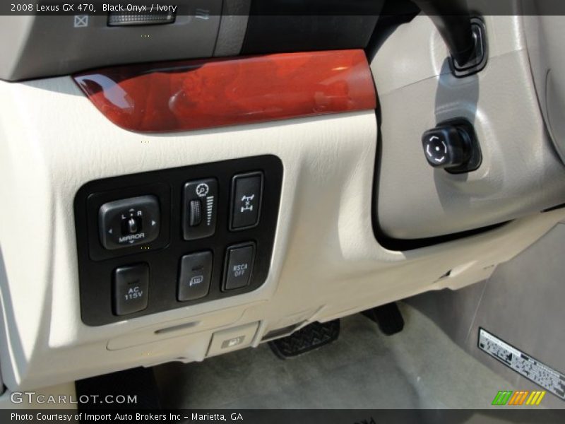 Black Onyx / Ivory 2008 Lexus GX 470