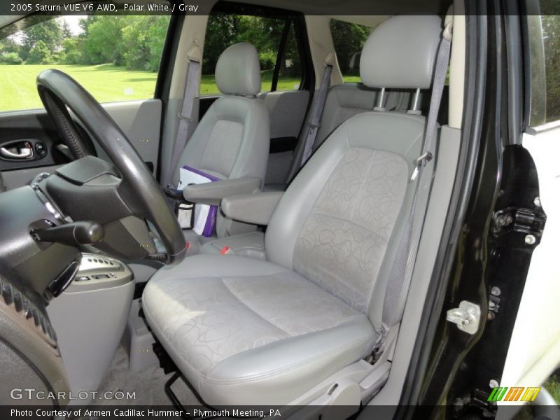 Polar White / Gray 2005 Saturn VUE V6 AWD